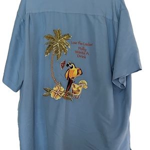 Carribean XL Men’s casual button down shirt.